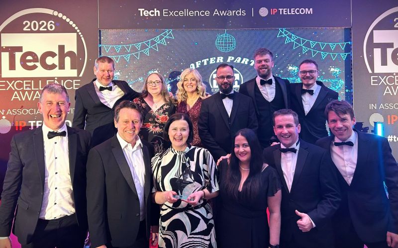 Treaty Software team at the Tech Excellence Awards