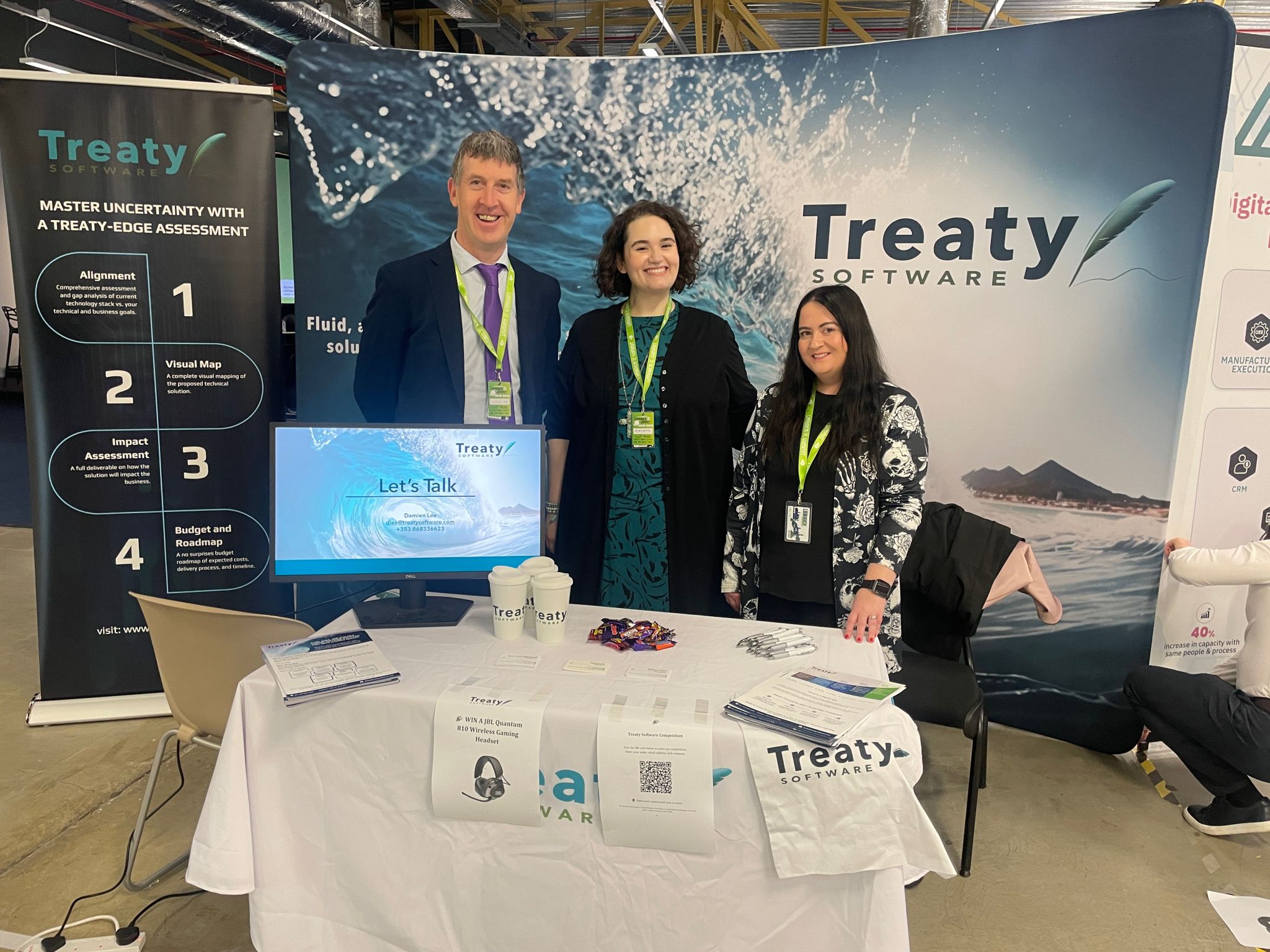 Treaty Software team working together